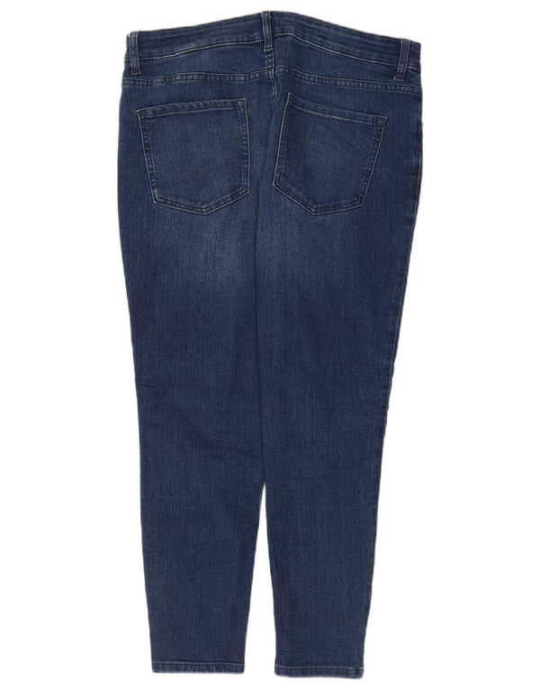 Женские джинсы скинни Marks & Spencer The Ivy UK 16, большие W34 L25, синие, хлопок