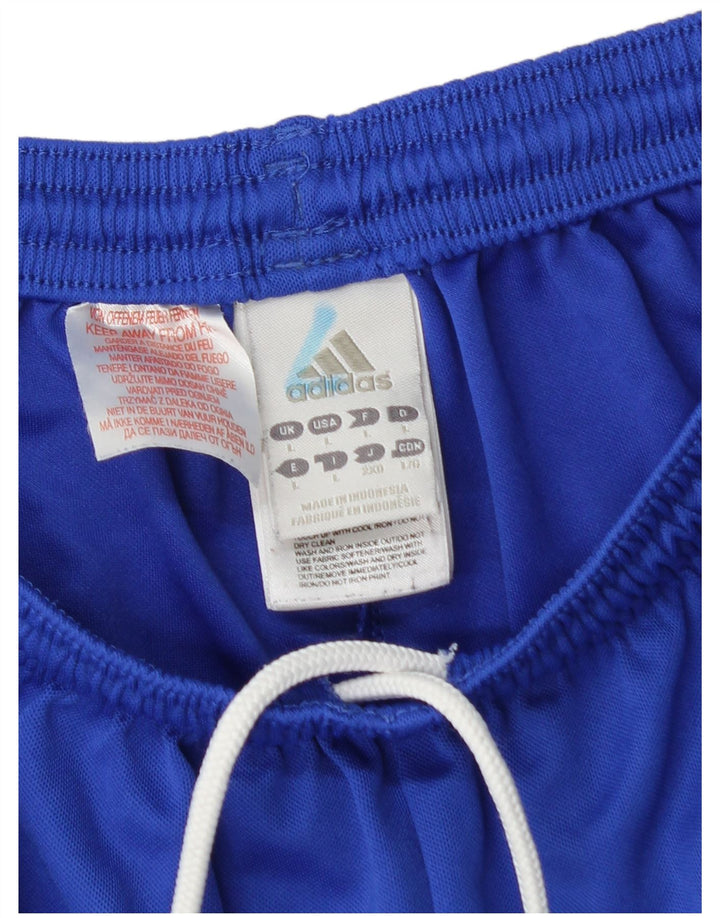 Мужские спортивные шорты ADIDAS Climalite, большие синие, полиэстер