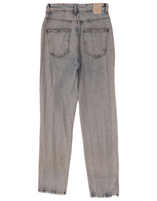 Женские зауженные джинсы Zara EU 34 2XS W24 L28 синие