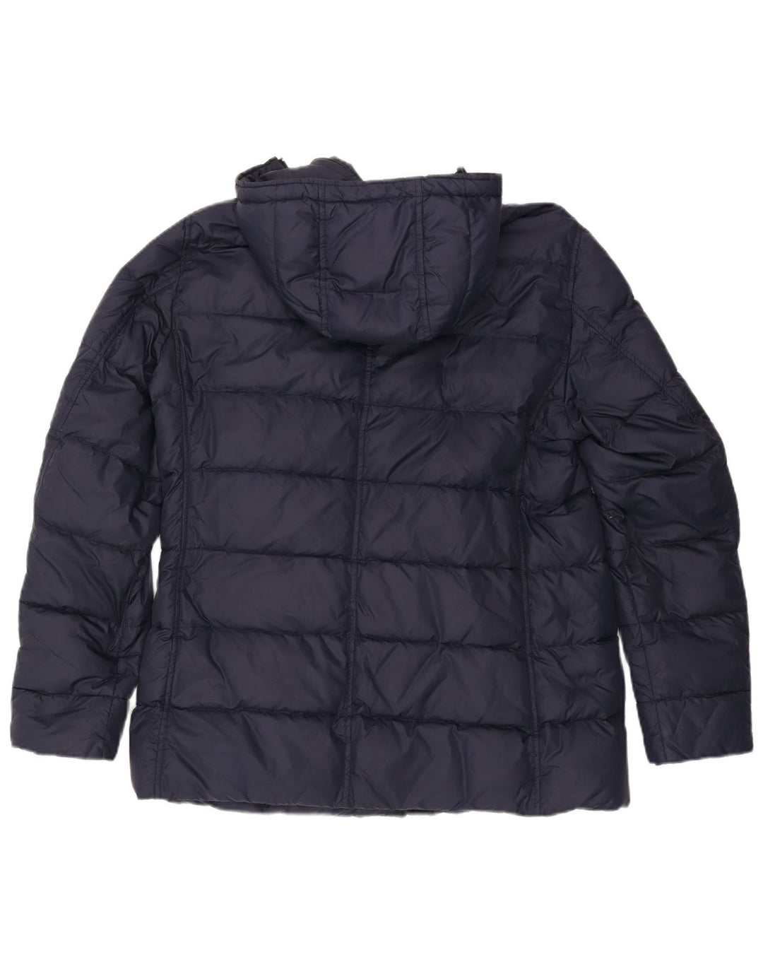 Мужская стеганая куртка Herno с капюшоном UK 38 Medium Navy Blue