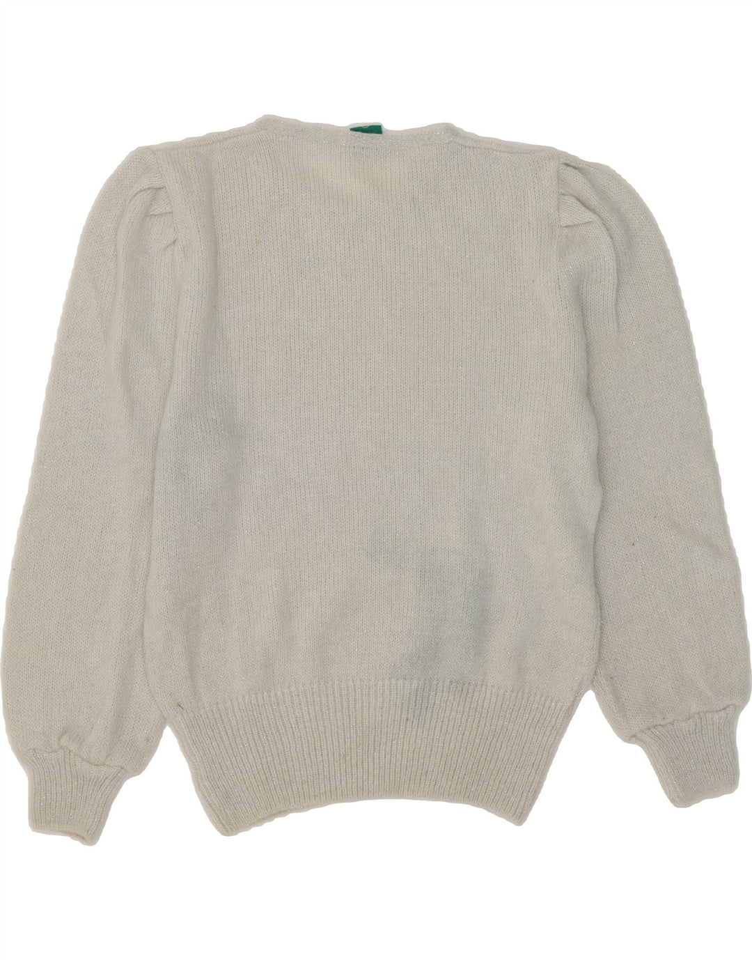 CANDA Womens Crew Neck Jumper Sweater IT 42 Medium Grey Acrylic Vintage Canda and Second-Hand Canda from Messina Hembry 