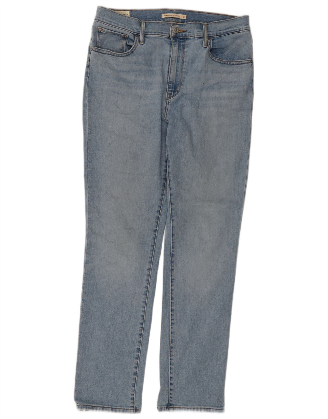 Женские прямые джинсы LEVI'S 724 с высокой посадкой W31 L30, синий хлопок