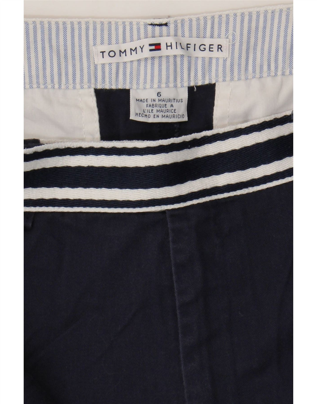 TOMMY HILFIGER Женские шорты чинос US 6 Medium W30 Темно-синие