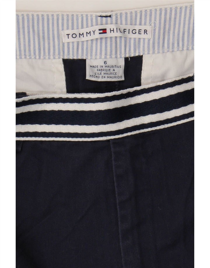 TOMMY HILFIGER Женские шорты чинос US 6 Medium W30 Темно-синие