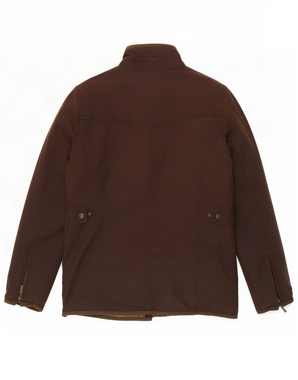 Женская куртка Barbour из вощеного хлопка UK 10, маленькая коричневая