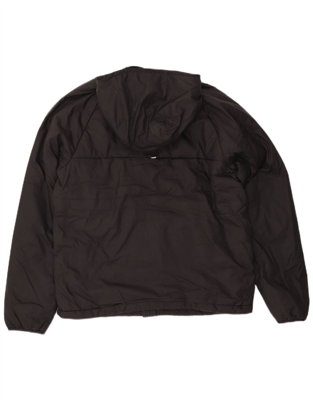 Мужская ветровка с капюшоном NIKE Therma-Fit UK 38, средний черный цвет