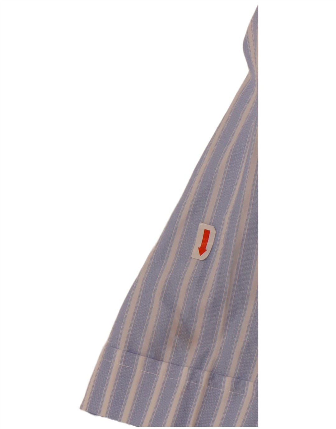 Мужская рубашка с коротким рукавом Carrel, размер 40, 15, 1/2, средний размер, синяя полоска, хлопок