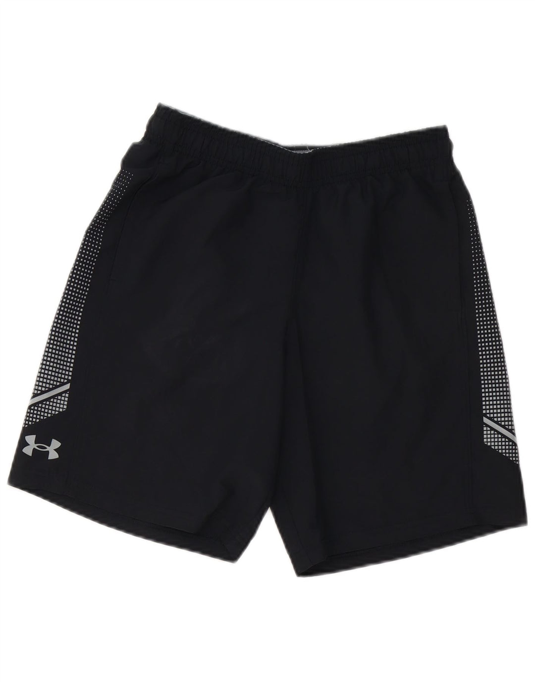 Спортивные шорты Under Armour для мальчиков 11–12 лет, большие черные из полиэстера