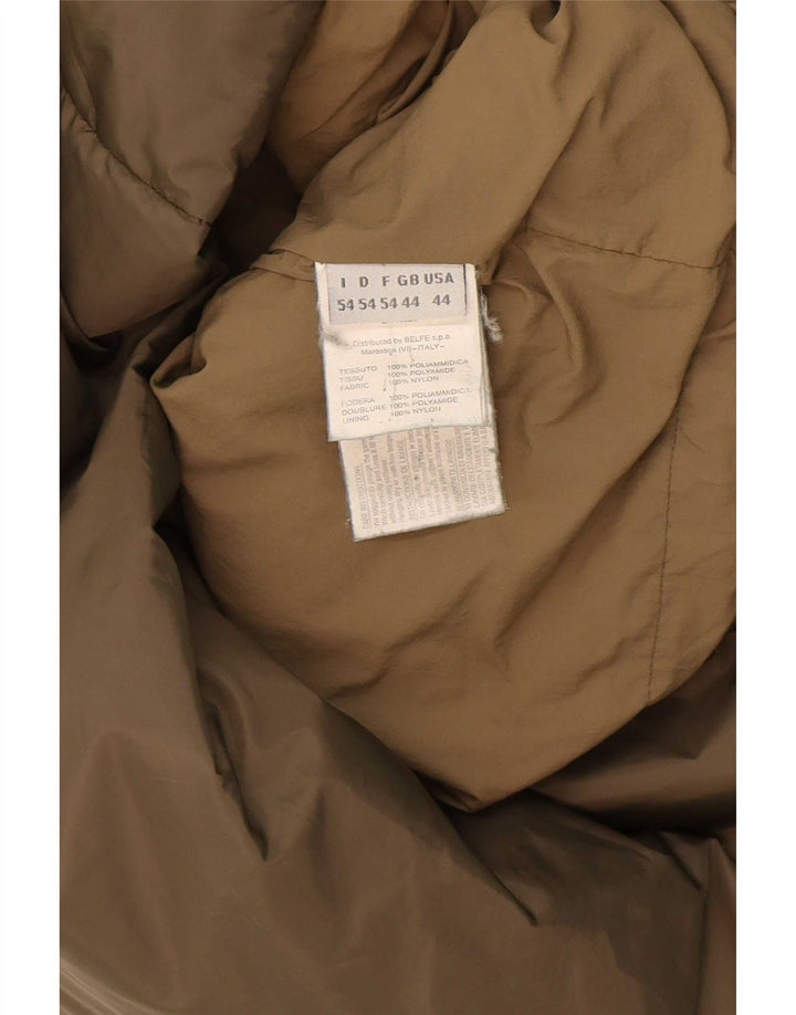 Мужская стеганая куртка с капюшоном Belfe UK 44 2XL Хаки Полиамид