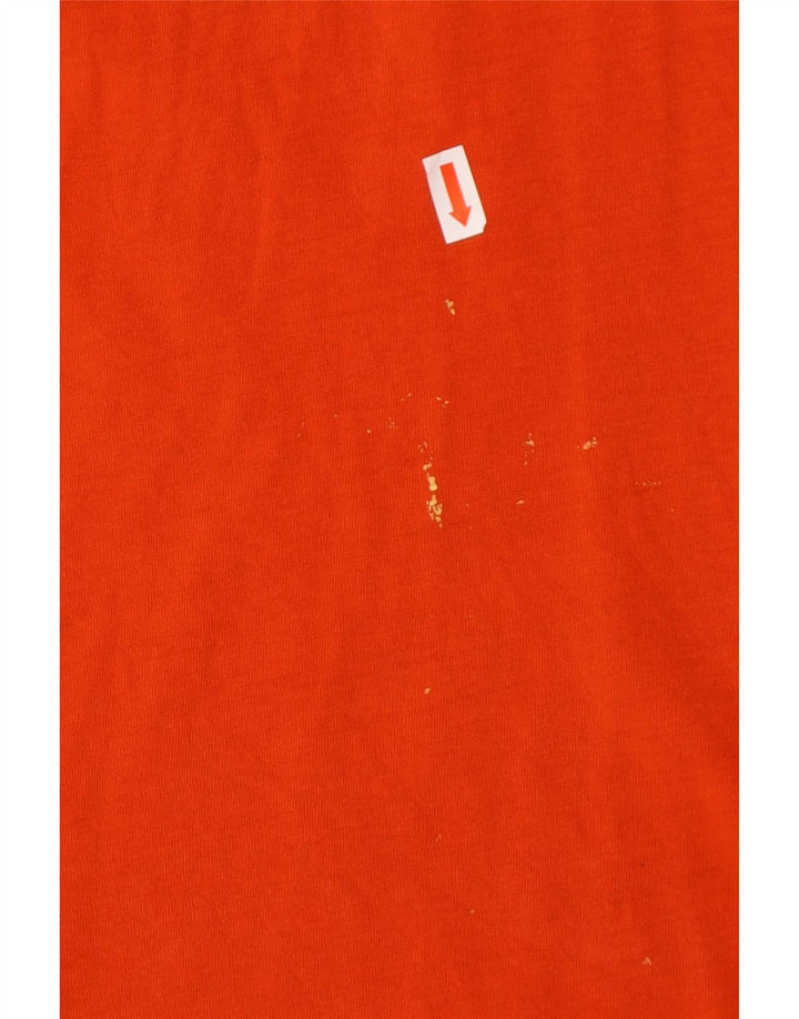 PUMA Mens Graphic T-Shirt Top 2XL Orange