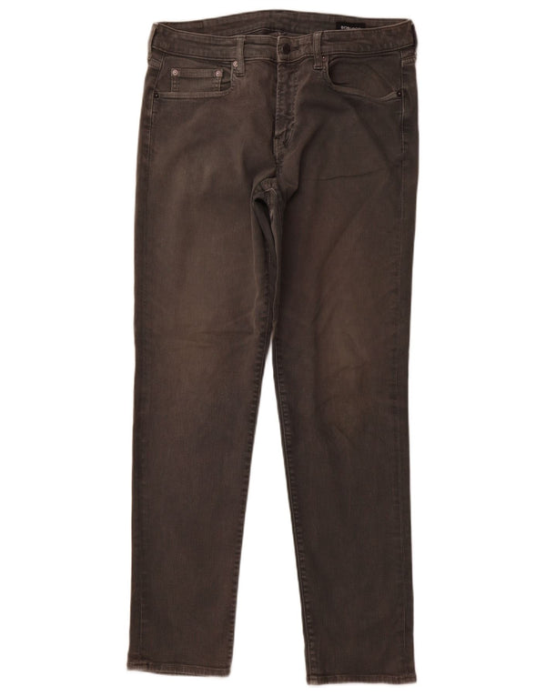 Мужские узкие джинсы BONOBOS W34 L32, серый хлопок