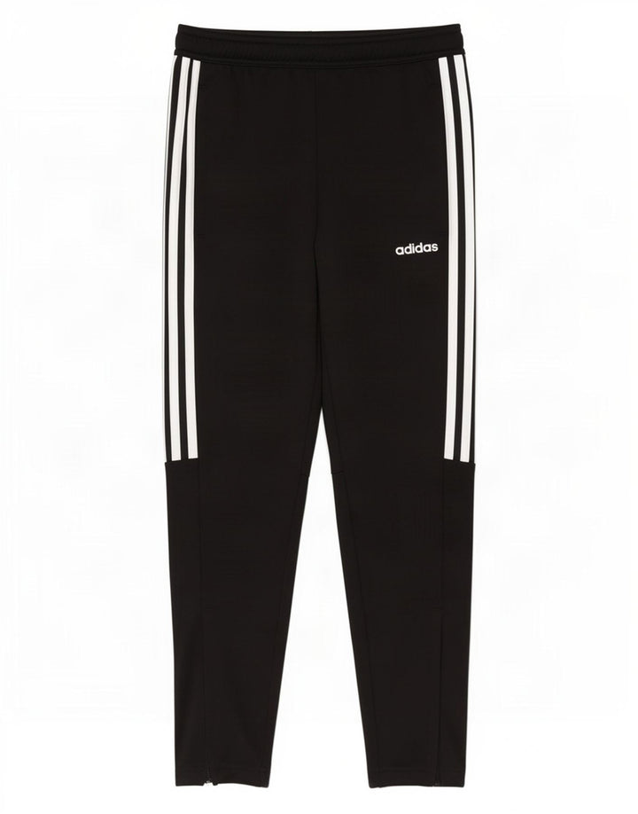 Спортивные брюки Adidas для мальчиков 11-12 лет, черный полиэстер