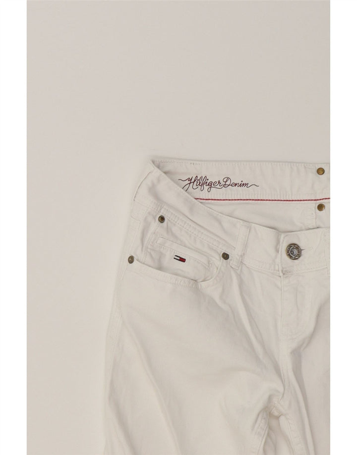 TOMMY HILFIGER Womens Bootcut Jeans W30 L32 White Cotton Vintage Tommy Hilfiger and Second-Hand Tommy Hilfiger from Messina Hembry 