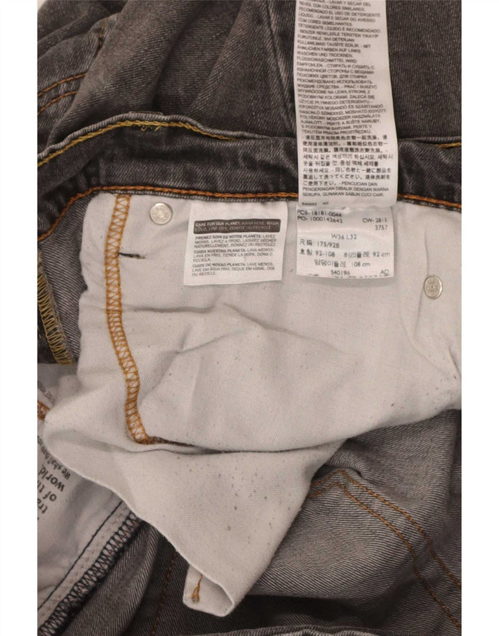 Мужские джинсы Levi's 541 Slim W36 L32 Серые хлопковые
