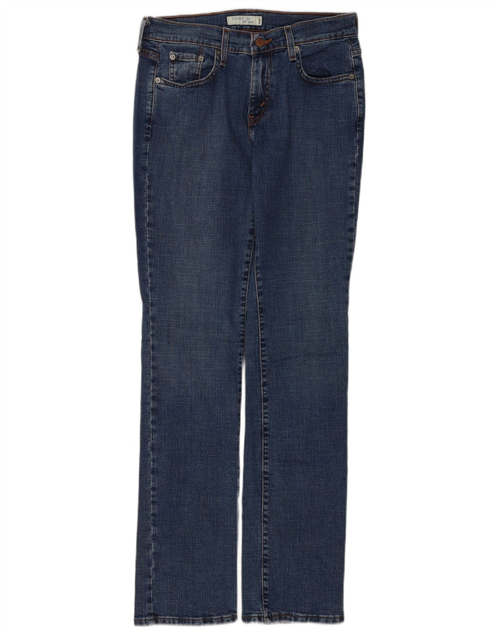 Женские прямые джинсы Levi's 505, США 6, средние W30 L34, темно-синие, хлопок