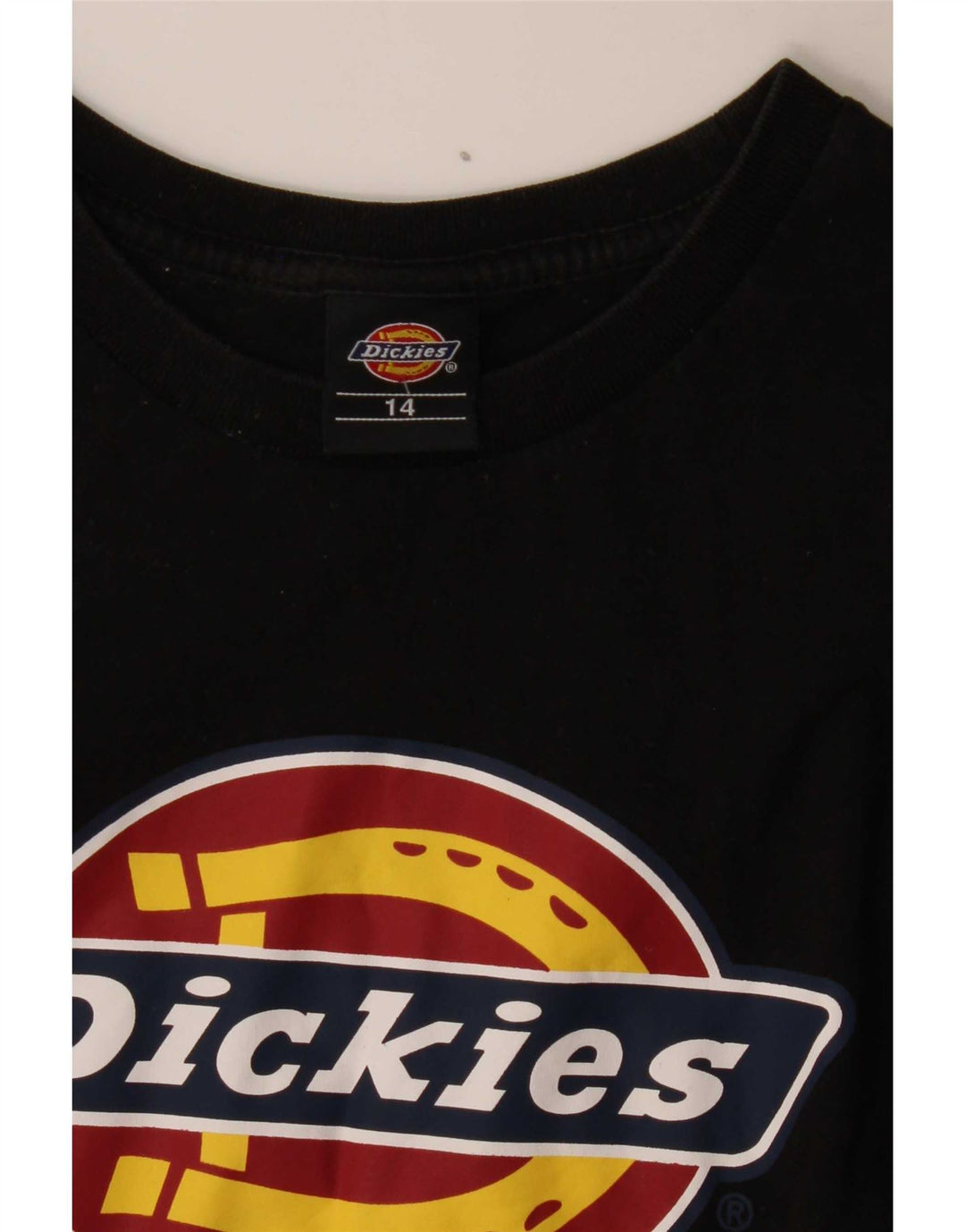 Женская футболка с рисунком Dickies Top UK 14, средний черный