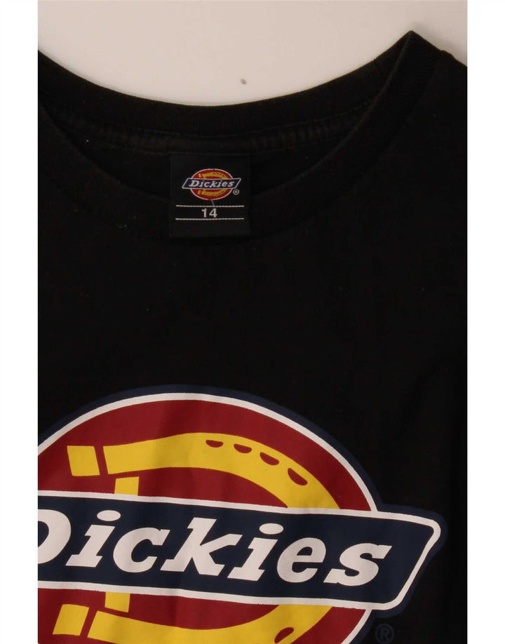 Женская футболка с рисунком Dickies Top UK 14, средний черный