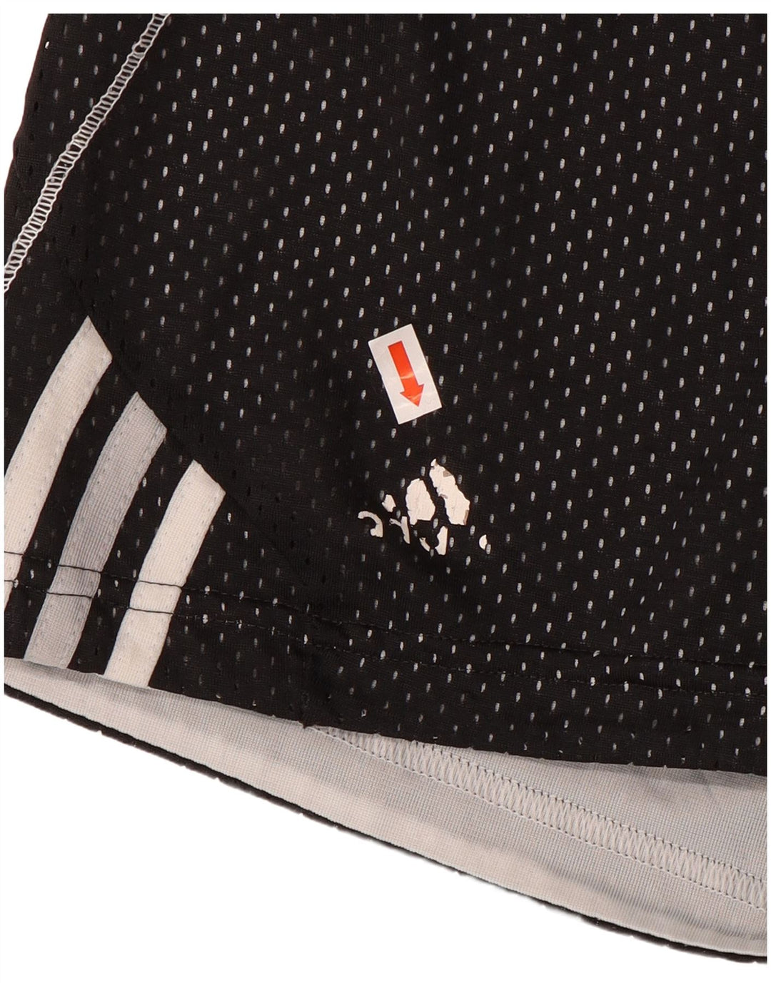 Женские спортивные шорты ADIDAS UK 14, средний черный, полиэстер