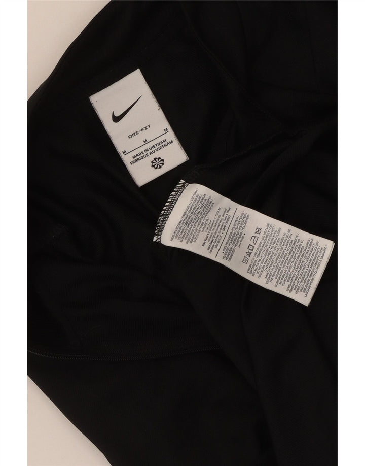 Женская спортивная куртка Nike Dri Fit UK 12, средний черный полиэстер