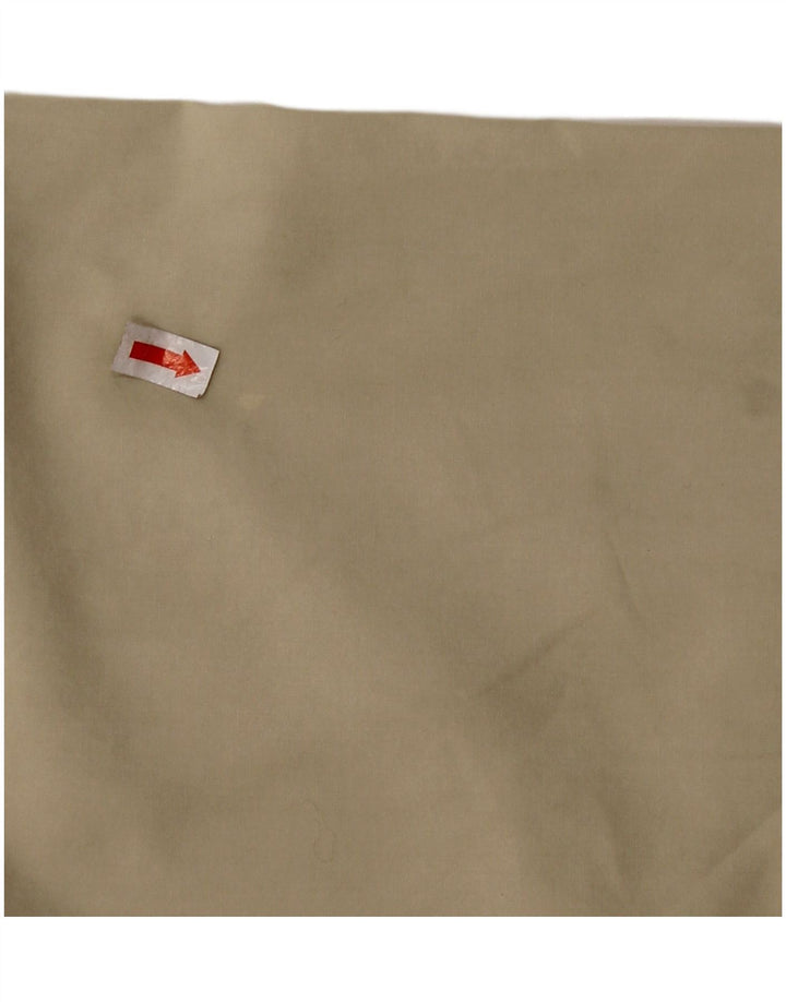 BENETTON Mens Shirt XL Beige Cotton