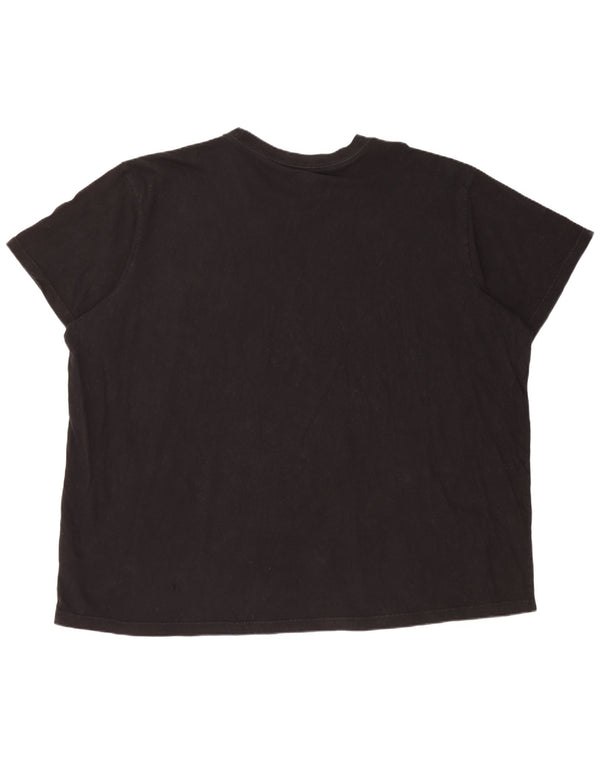 Мужская футболка Dickies Top 4XL, черный хлопок