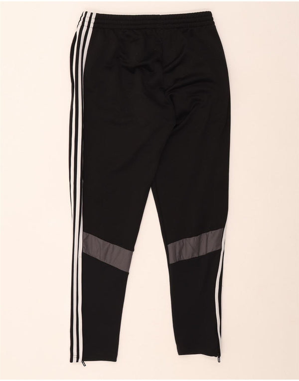 Adidas Mens Climalite Tracksuit Trousers Medium Black Polyester