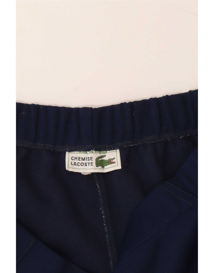 Мужские повседневные шорты Lacoste Medium W30 темно-синие из полиэстера