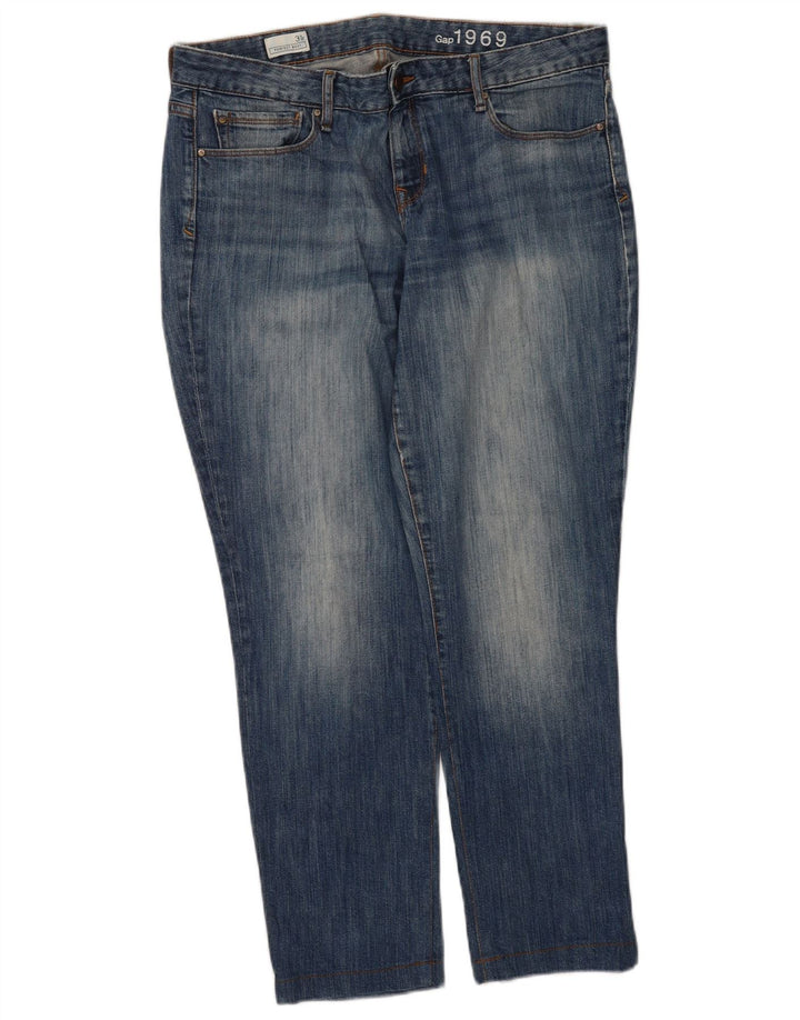 Женские джинсы Bootcut Gap W31 L28 синие, хлопок