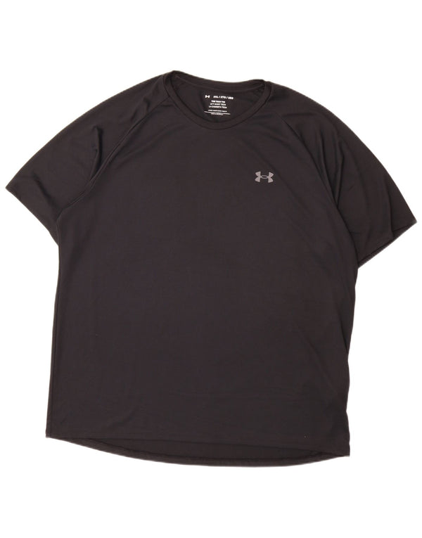 Мужская футболка Under Armour Top 2XL, черный полиэстер