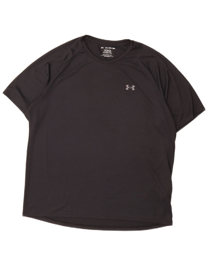 Мужская футболка Under Armour Top 2XL, черный полиэстер