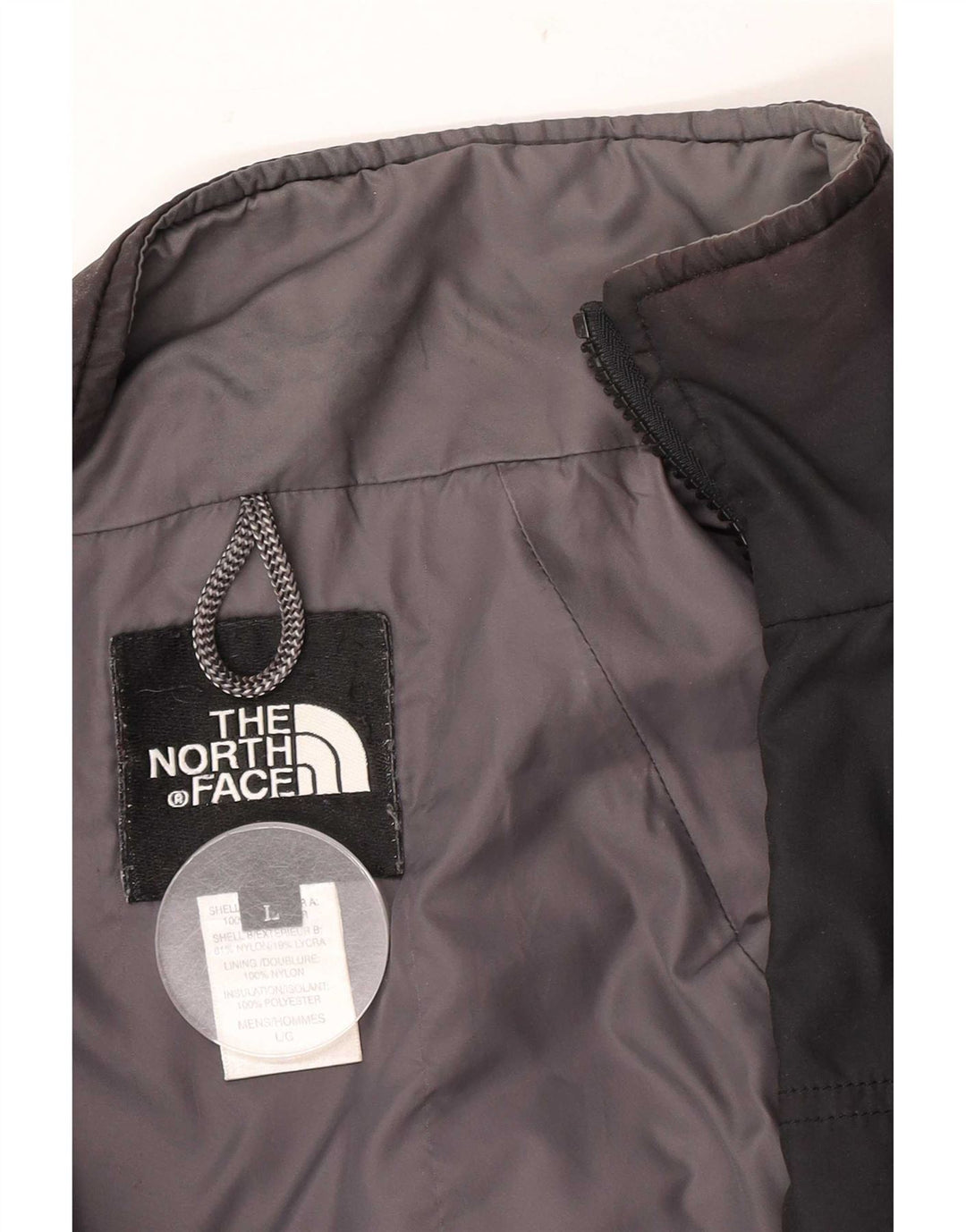 Мужская куртка-бомбер с подкладкой The North Face UK 40, большой черный полиэстер