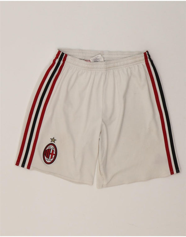 Спортивные шорты Nike для мальчиков AC Milan 11–12 лет, белый полиэстер
