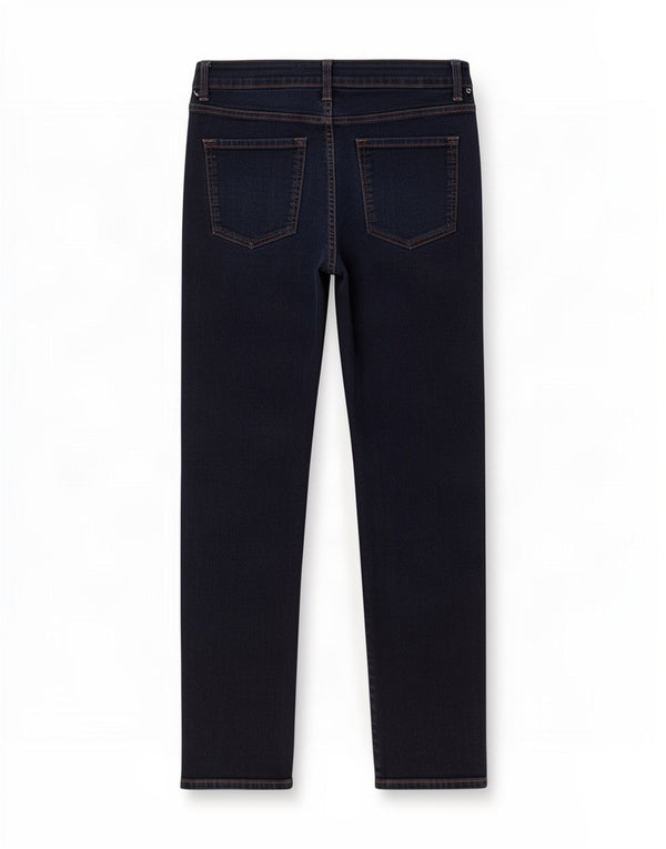 Женские прямые джинсы Marks & Spencer UK 12 Medium W30 L29 Темно-синие