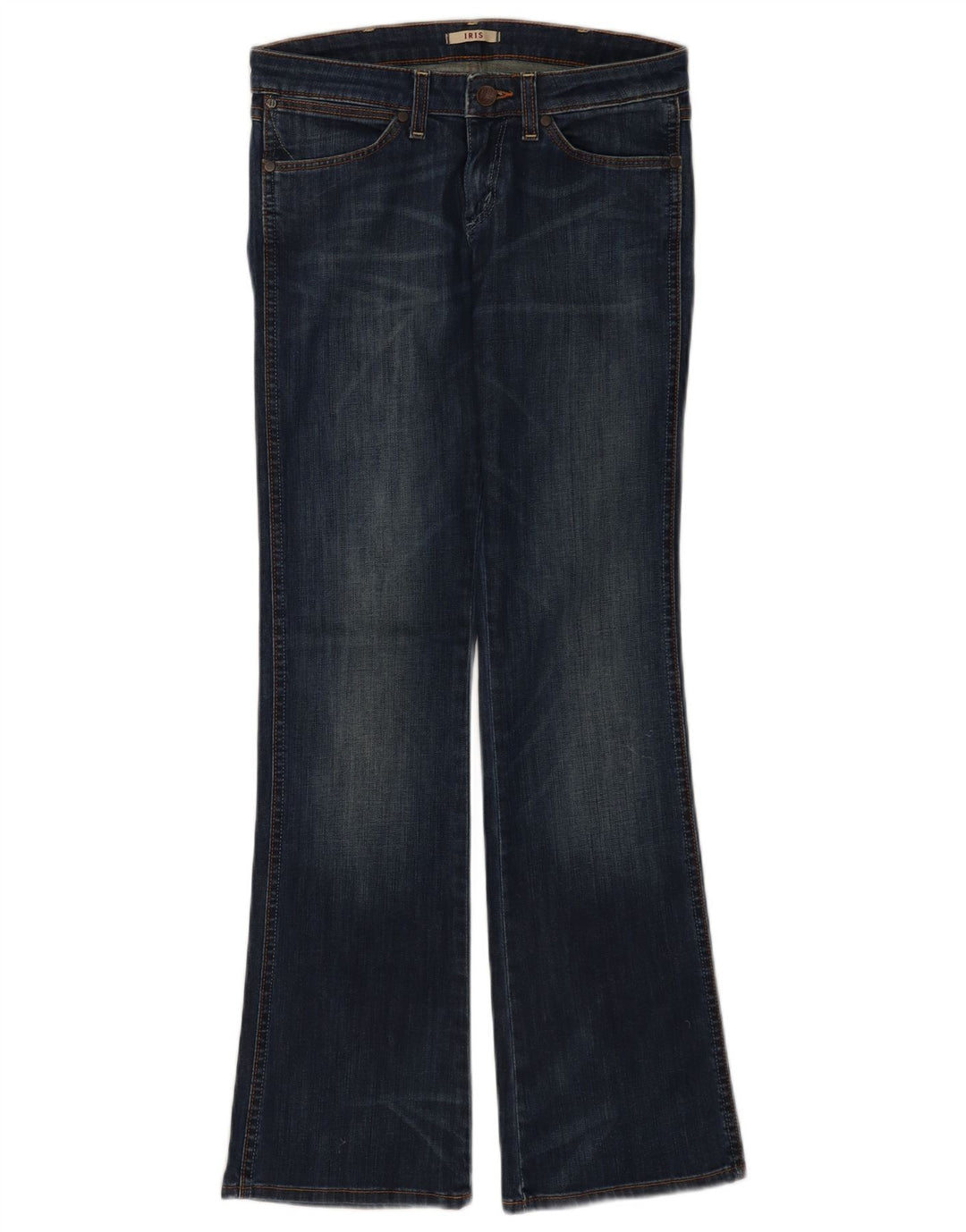 Женские джинсы Wrangler Iris Bootcut W27 L32 Темно-синие, хлопок