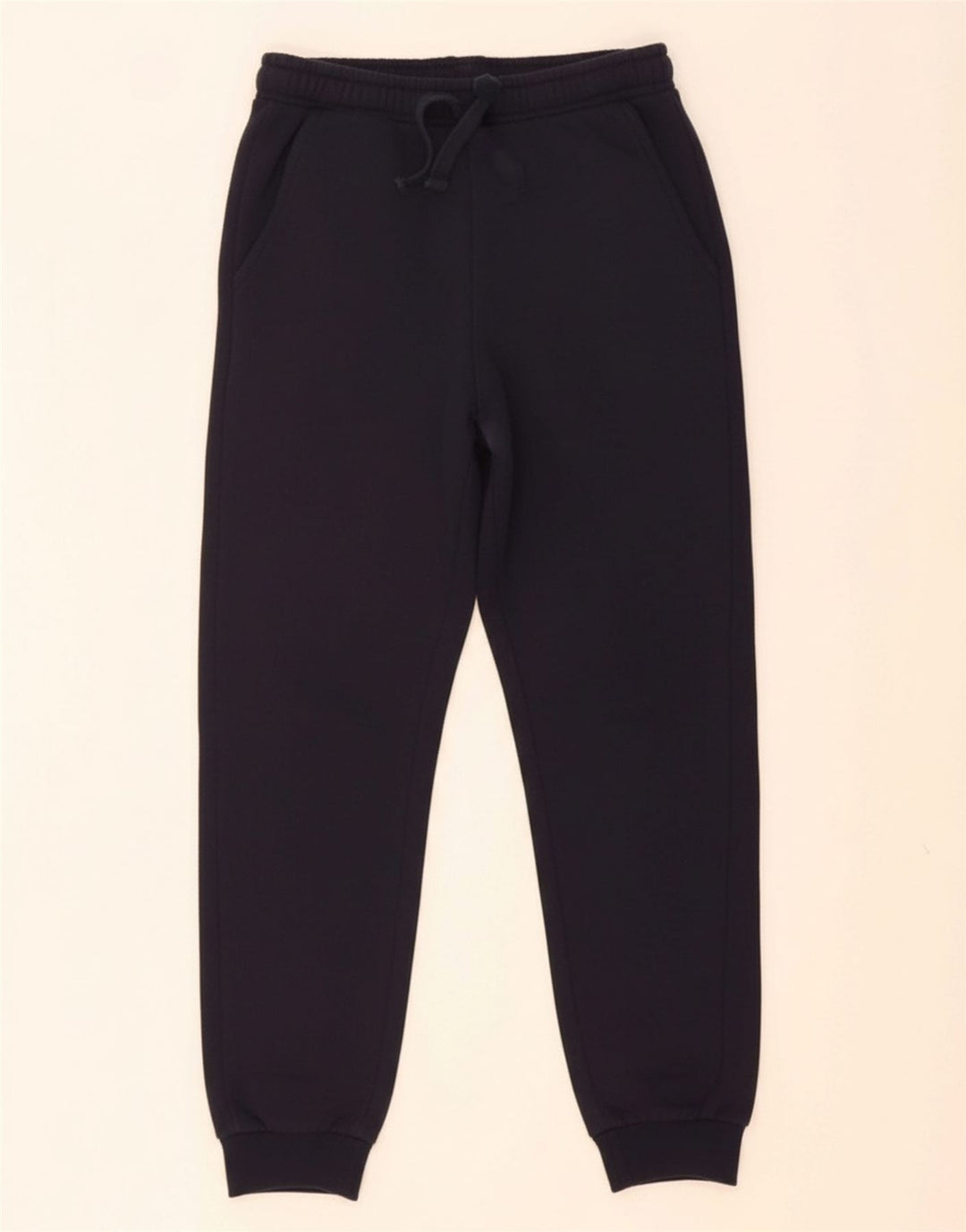 MARKS & SPENCER Boys Tracksuit Trousers Joggers 10-11 Years Navy Blue
