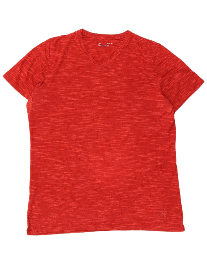 UNDER ARMOR Мужская футболка Top XL Красная в крапинку