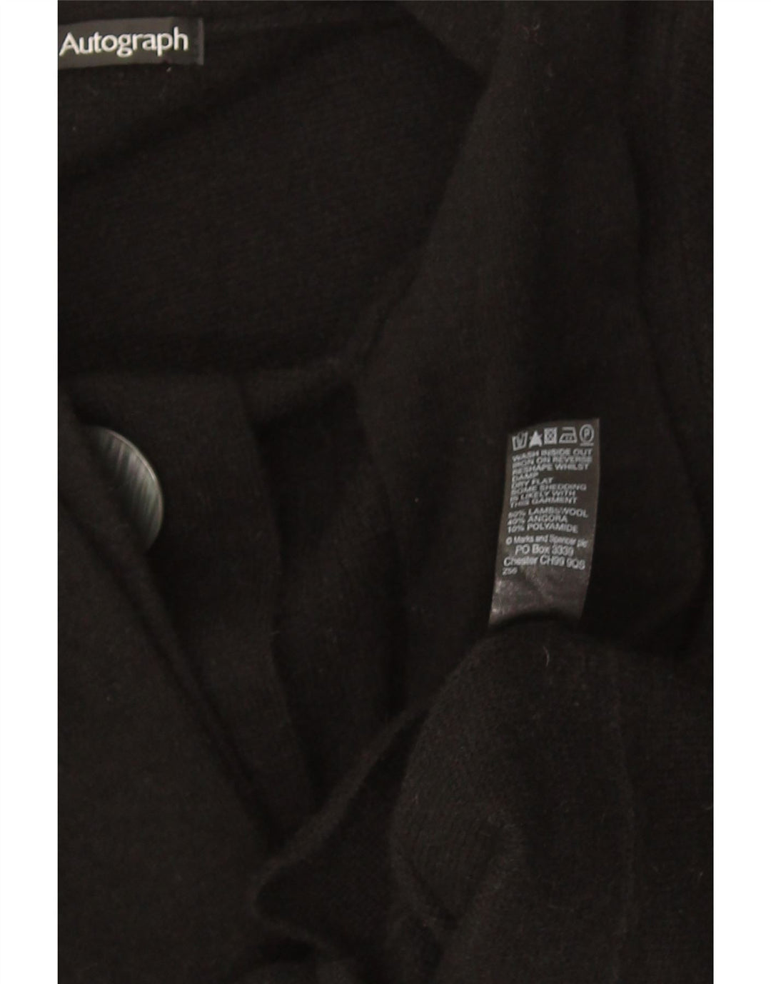 Женский кардиган с автографом Marks & Spencer UK 10, маленький черный