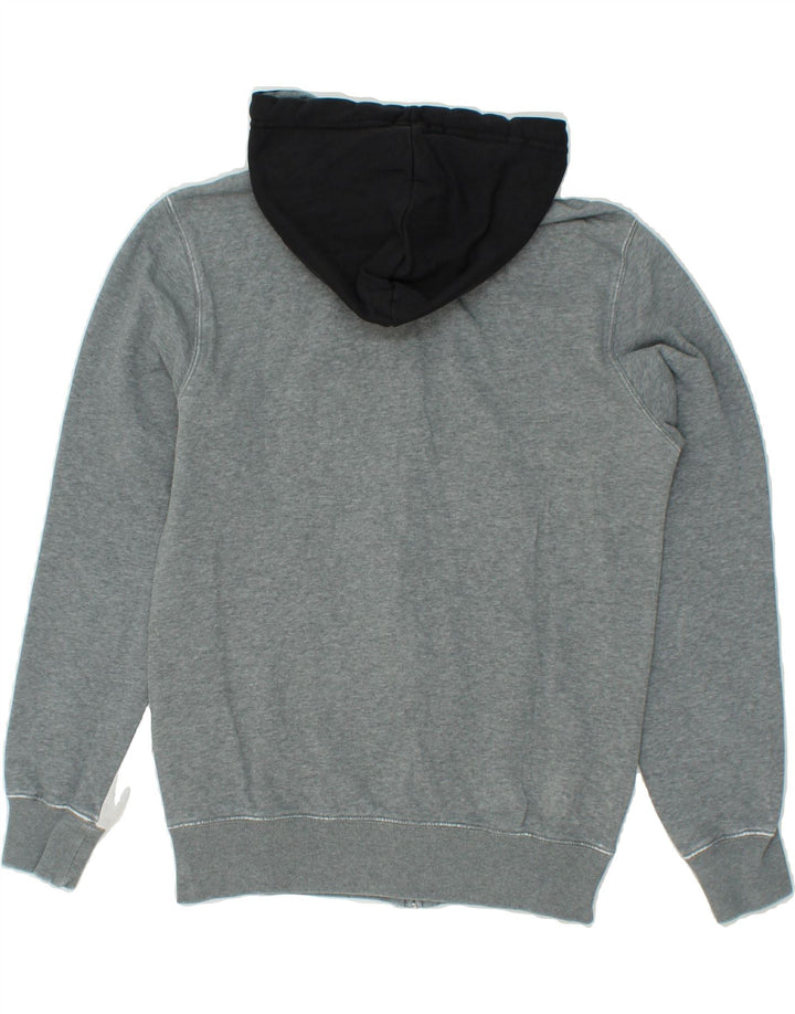 CHAMPION Mens Zip Hoodie Sweater Medium Grey Colourblock Cotton Vintage Champion and Second-Hand Champion from Messina Hembry 