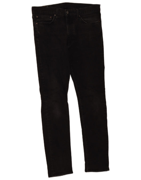 Мужские джинсы скинни Levi's 510 W34 L31, черный хлопок