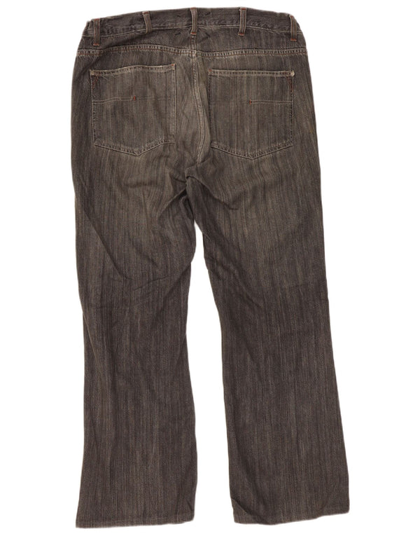 Мужские джинсы Bootcut CALVIN KLEIN W36 L30, черный хлопок