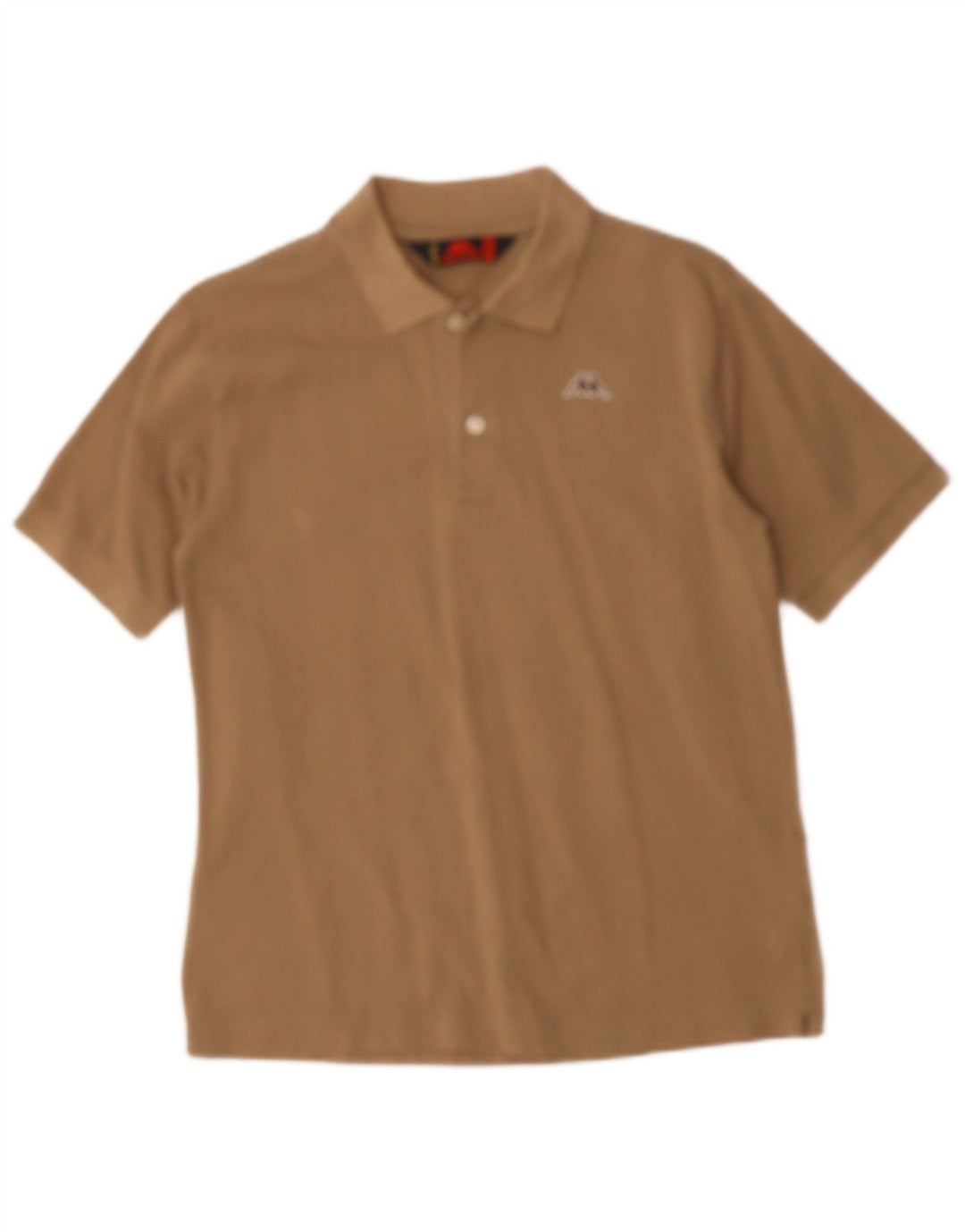 KAPPA Mens Polo Shirt XS Brown Cotton