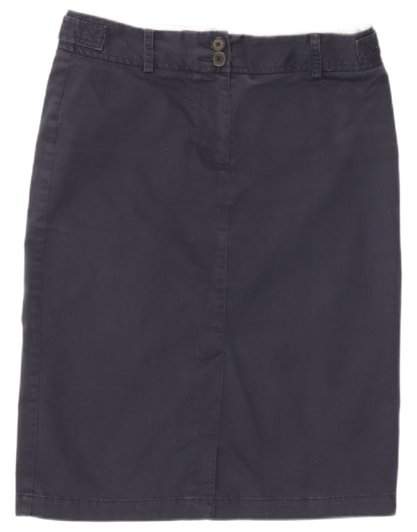 Женская юбка миди Tommy Hilfiger US 6 Medium W30 Темно-синяя