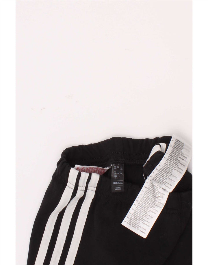 Спортивные шорты Adidas для мальчиков 6-7 лет, черные, хлопковые