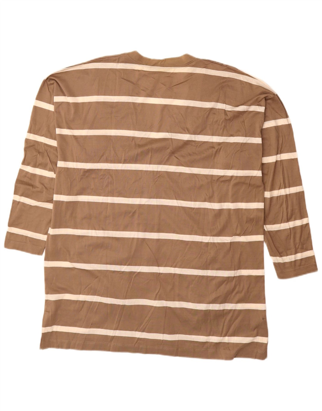 PIERRE CARDIN Женский длинный кардиган-свитер IT 44 Средний Коричневый В Полоску