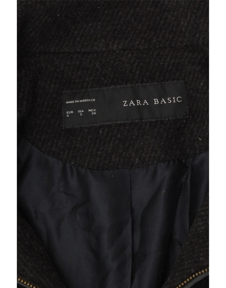 Женское пальто Zara UK 10, маленькое серое