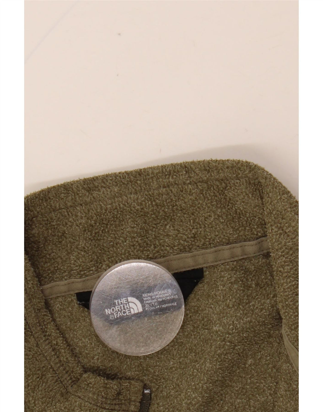 THE NORTH FACE Мужской флисовый джемпер с воротником на молнии XL, хаки