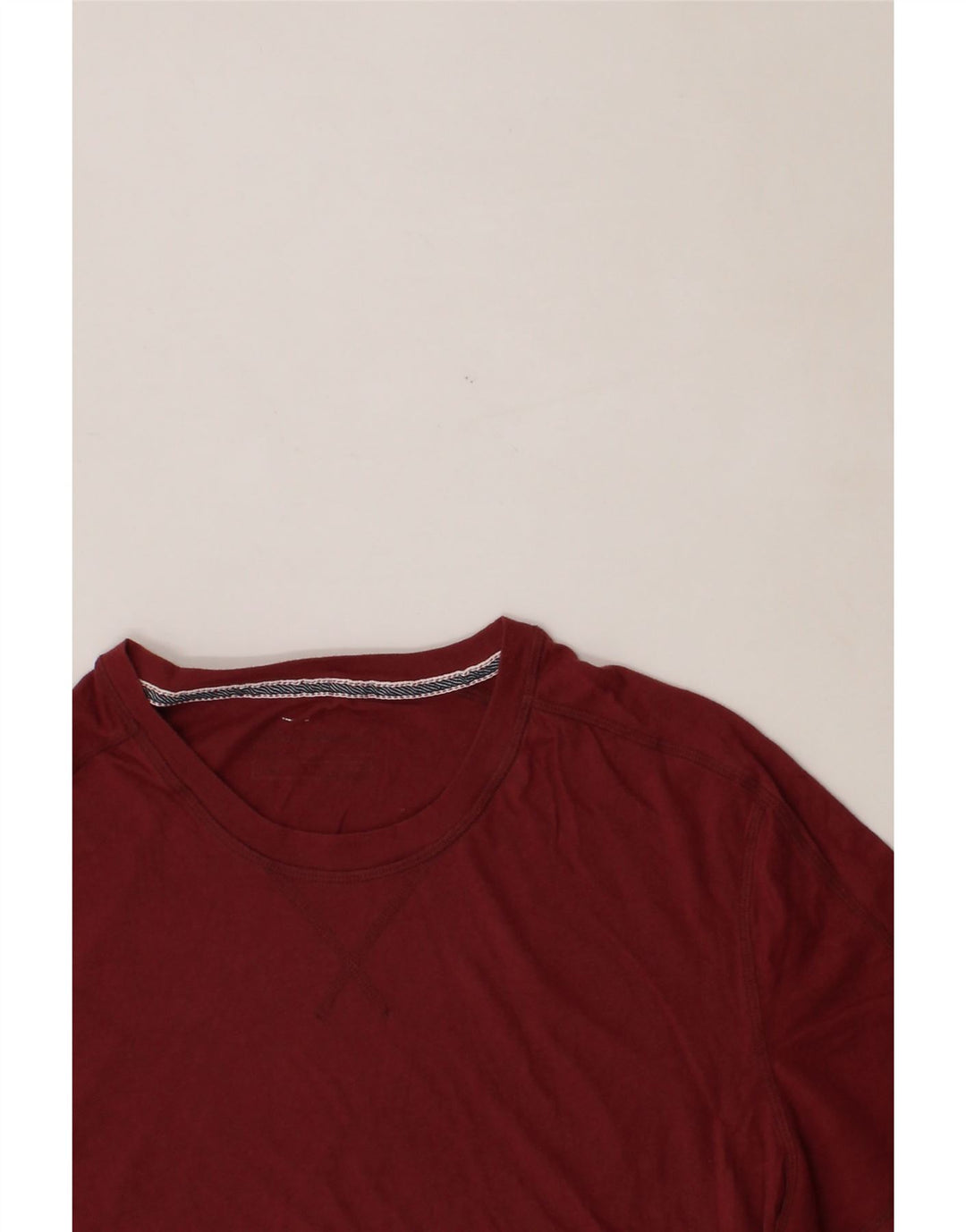 EDDIE BAUER Womens T-Shirt Top UK 16 Large Red Vintage Eddie Bauer and Second-Hand Eddie Bauer from Messina Hembry 