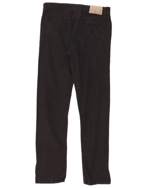 Мужские прямые повседневные брюки French Connection W32 L32, черные