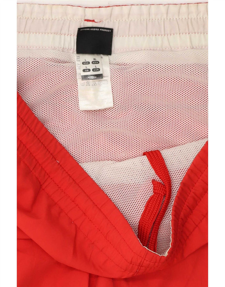 Мужские шорты для плавания Umbro, большие красные, полиэстер