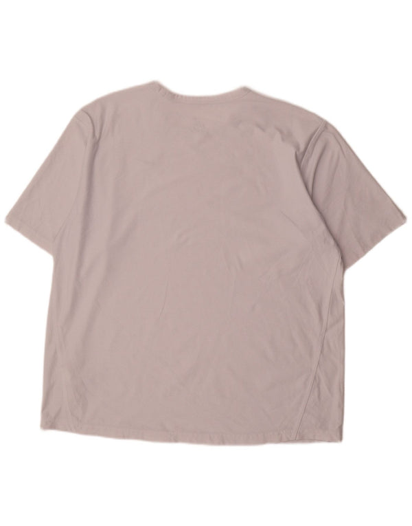 Мужская футболка Nike Dri Fit UK 42/44, большой белый полиэстер